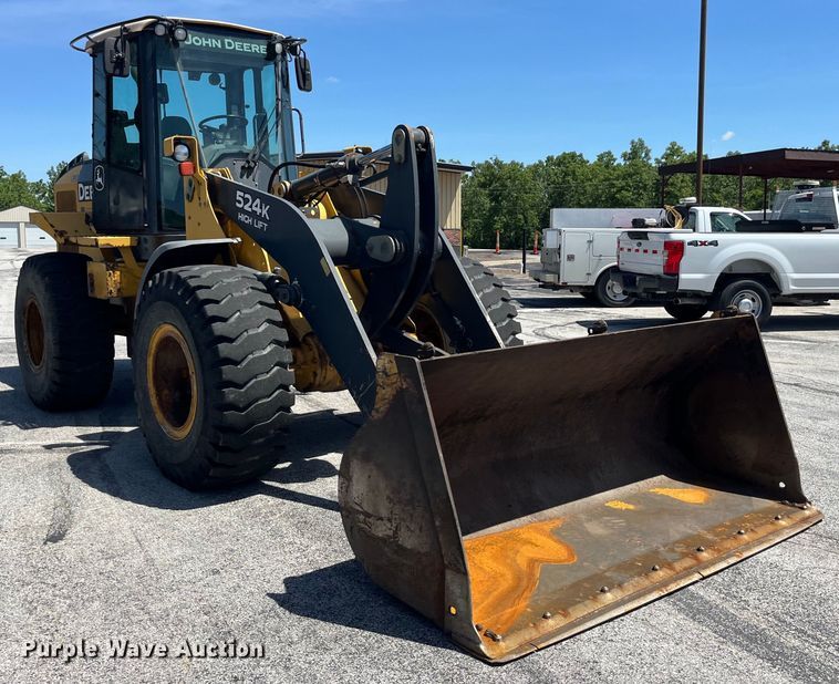image for item EK8622 2009 John Deere  524K High Lift high lift wheel loader