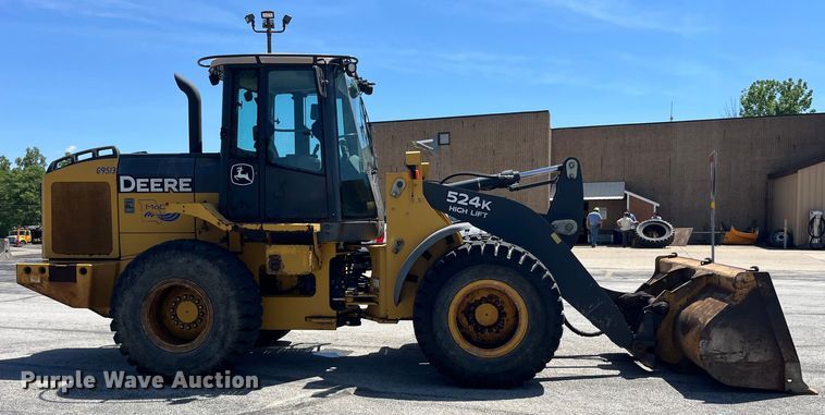 image for item EK8622 2009 John Deere  524K High Lift high lift wheel loader