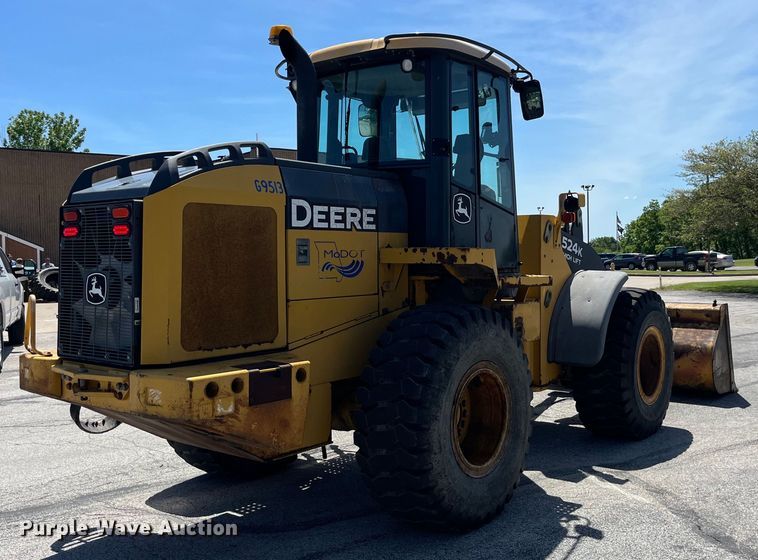 image for item EK8622 2009 John Deere  524K High Lift high lift wheel loader
