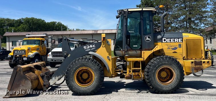 image for item EK8622 2009 John Deere  524K High Lift high lift wheel loader