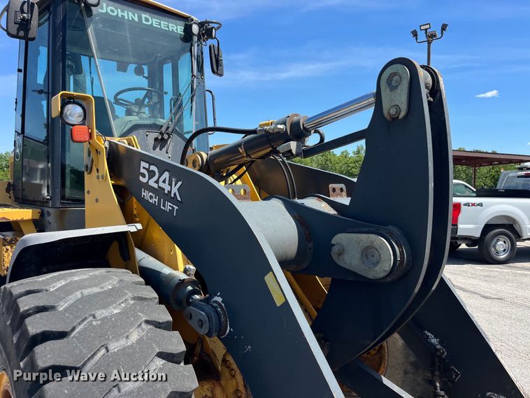 image for item EK8622 2009 John Deere  524K High Lift high lift wheel loader