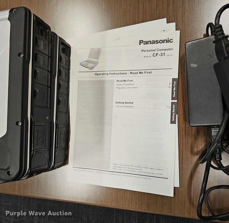 image for item IO9960 (5) Panasonic Toughbooks CF-3110671CM  laptops