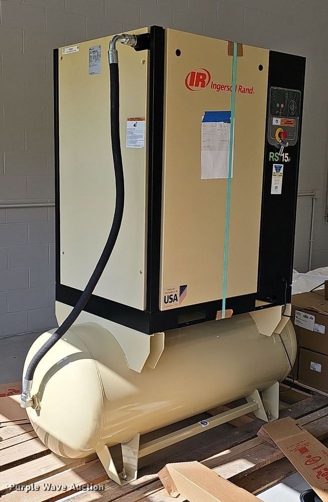 image for item IO9962 2023 Ingersoll Rand RS15i-A145 air compressor
