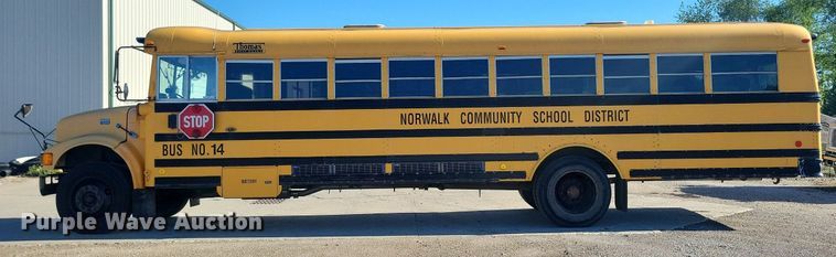 image for item KA9996 1998 Thomas Built 1010S school bus