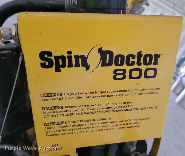image for item KB9009 Spin Doctor 800 hydraulic valve exerciser