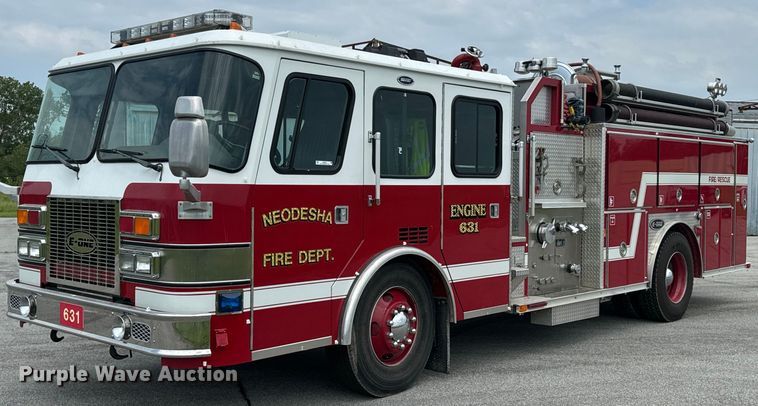 image for item KR9513 1993 Emergency One pumper fire truck