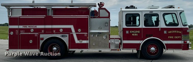 image for item KR9513 1993 Emergency One pumper fire truck