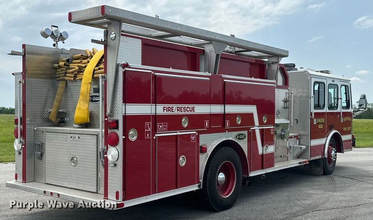 image for item KR9513 1993 Emergency One pumper fire truck