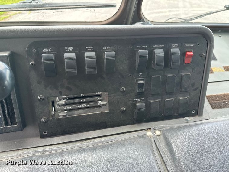 image for item KR9513 1993 Emergency One pumper fire truck