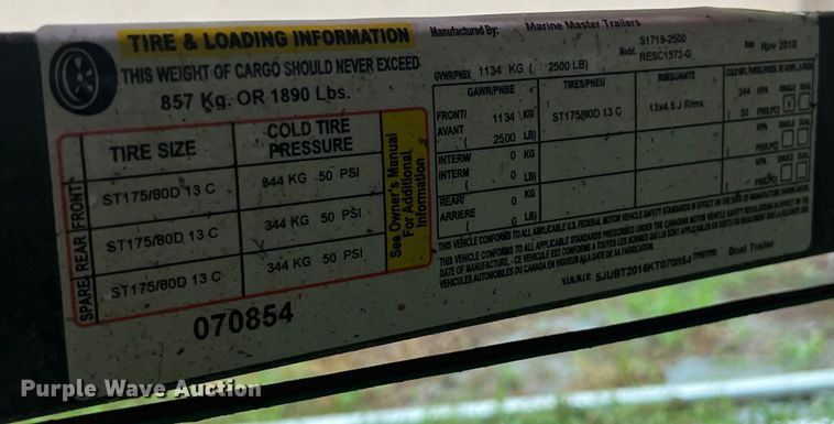 image for item LU9890 2019 Inmar 430-SR-HD-S boat