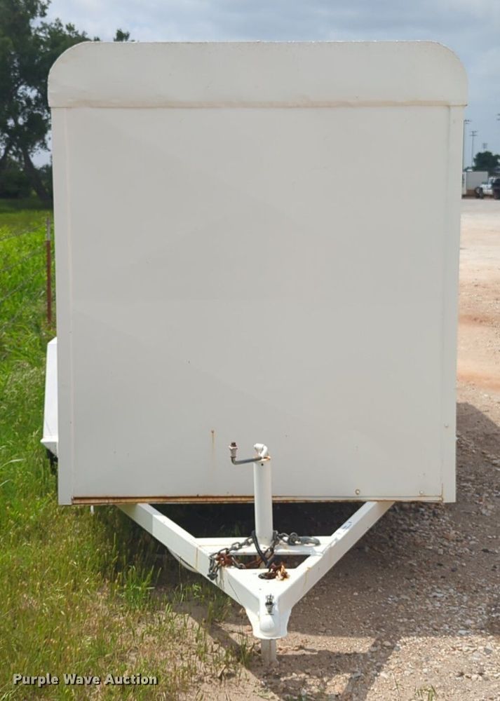 image for item NG9783 Shop built enclosed cargo trailer