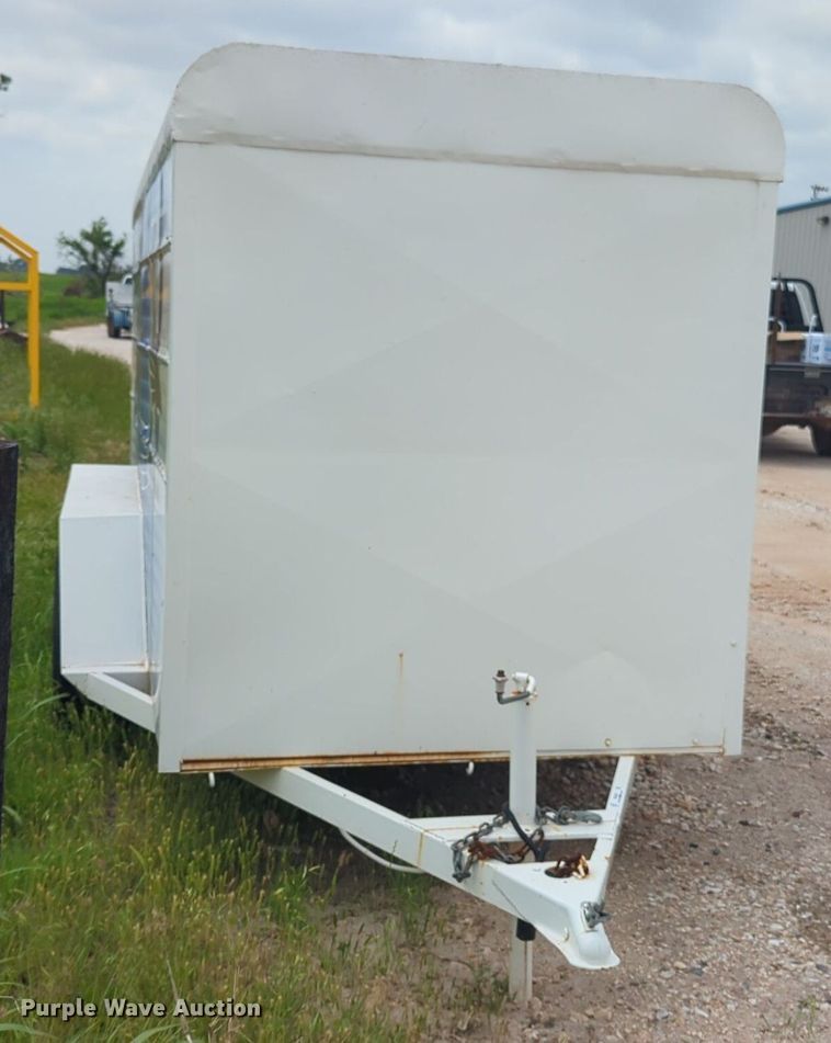 image for item NG9783 Shop built enclosed cargo trailer