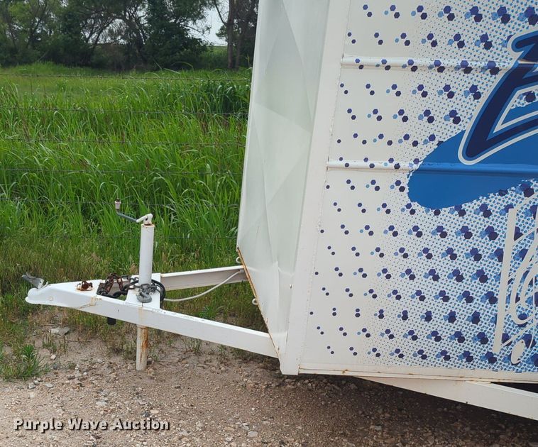 image for item NG9783 Shop built enclosed cargo trailer