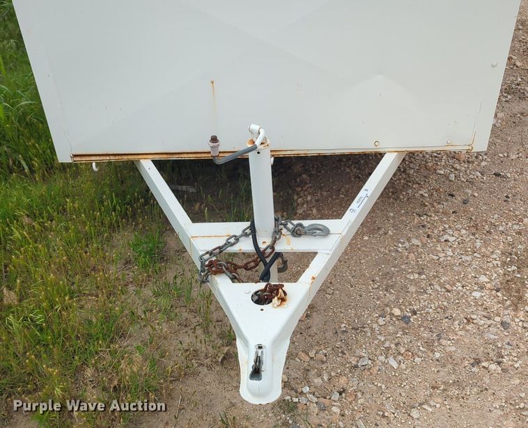 image for item NG9783 Shop built enclosed cargo trailer