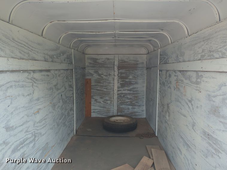 image for item NG9783 Shop built enclosed cargo trailer
