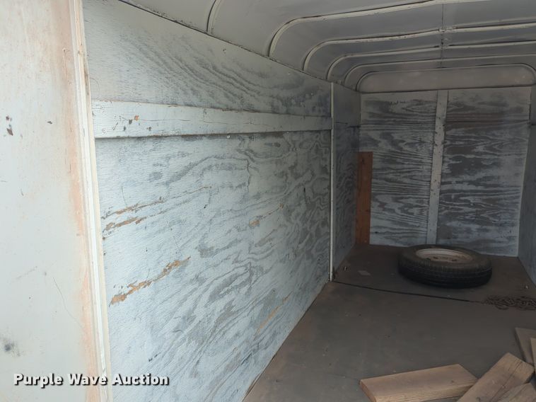 image for item NG9783 Shop built enclosed cargo trailer