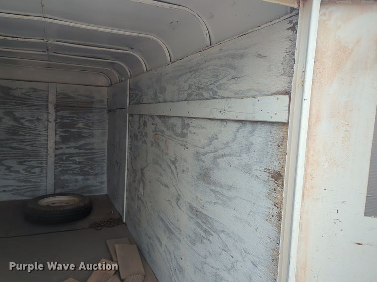 image for item NG9783 Shop built enclosed cargo trailer