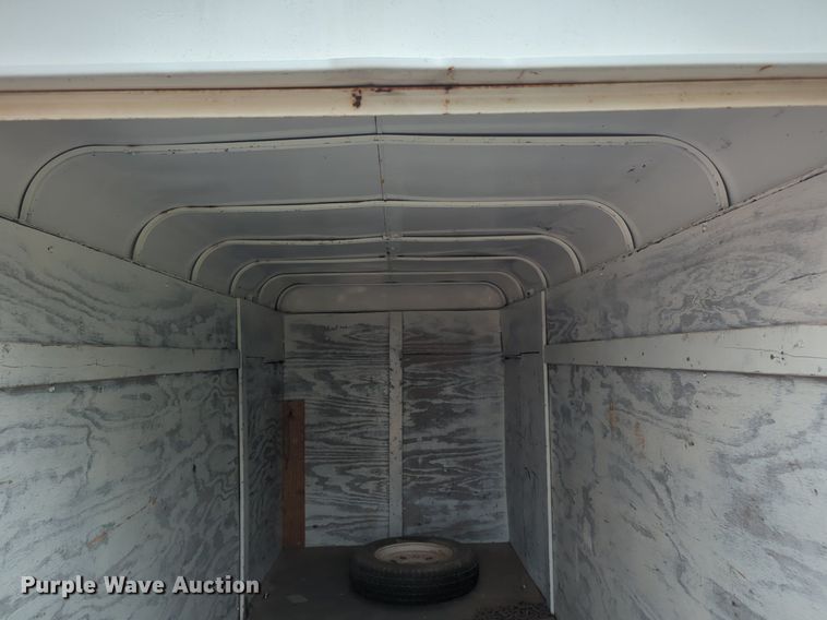 image for item NG9783 Shop built enclosed cargo trailer