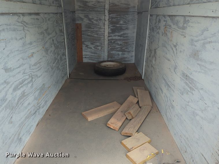 image for item NG9783 Shop built enclosed cargo trailer