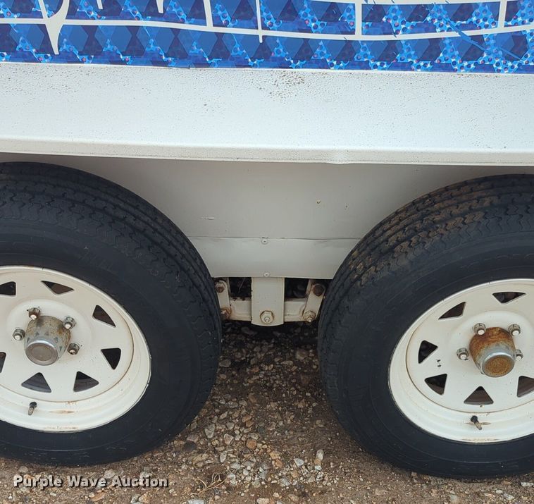 image for item NG9783 Shop built enclosed cargo trailer