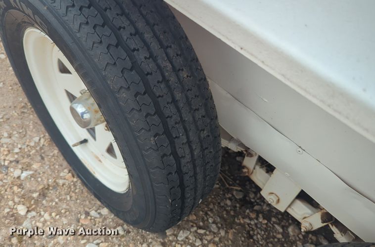 image for item NG9783 Shop built enclosed cargo trailer