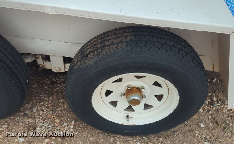 image for item NG9783 Shop built enclosed cargo trailer