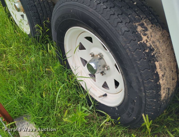 image for item NG9783 Shop built enclosed cargo trailer