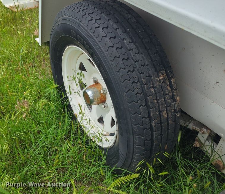 image for item NG9783 Shop built enclosed cargo trailer