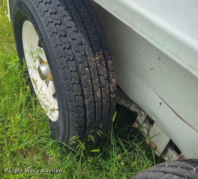 image for item NG9783 Shop built enclosed cargo trailer