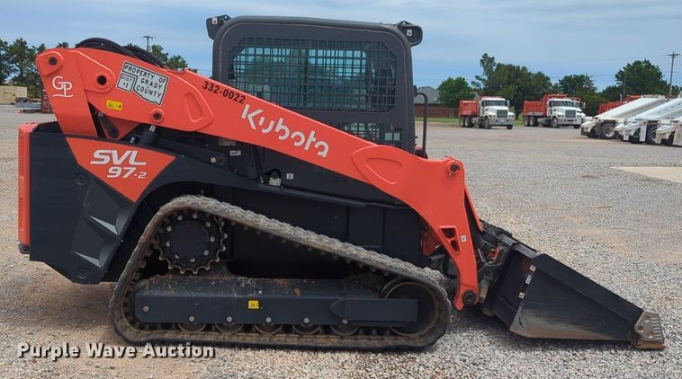 image for item NG9801 2022 Kubota SVL97-2 tracked skid steer loader