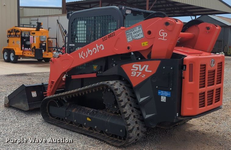 image for item NG9801 2022 Kubota SVL97-2 tracked skid steer loader