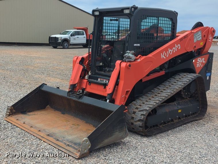 image for item NG9801 2022 Kubota SVL97-2 tracked skid steer loader