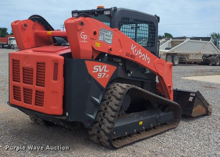 image for item NG9802 2022 Kubota SVL97-2 tracked skid steer loader