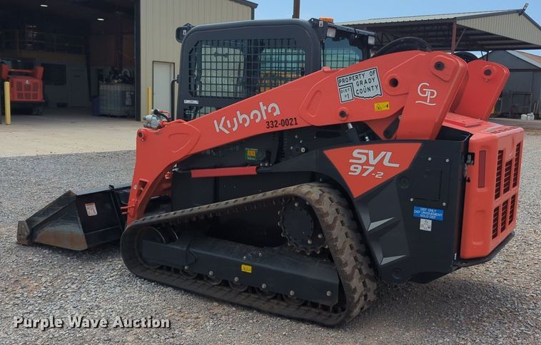 image for item NG9802 2022 Kubota SVL97-2 tracked skid steer loader
