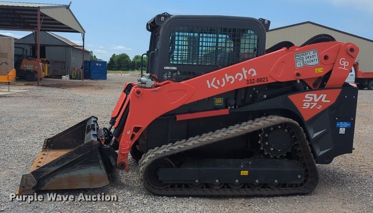 image for item NG9802 2022 Kubota SVL97-2 tracked skid steer loader
