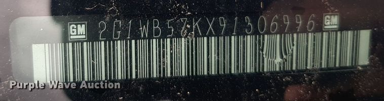 image for item NU9807 2009 Chevrolet  Impala 