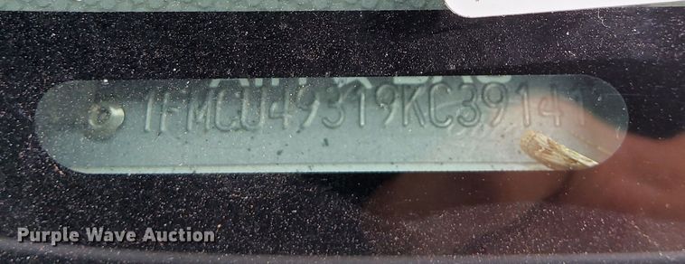 image for item NU9809 2009 Ford Escape SUV