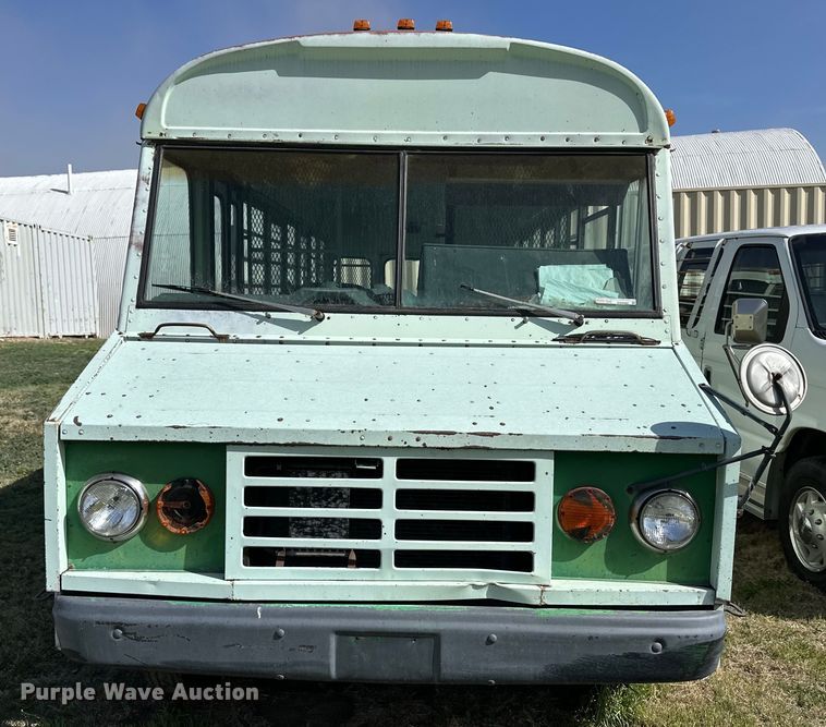 image for item NY9088 1980 Blue Bird bus