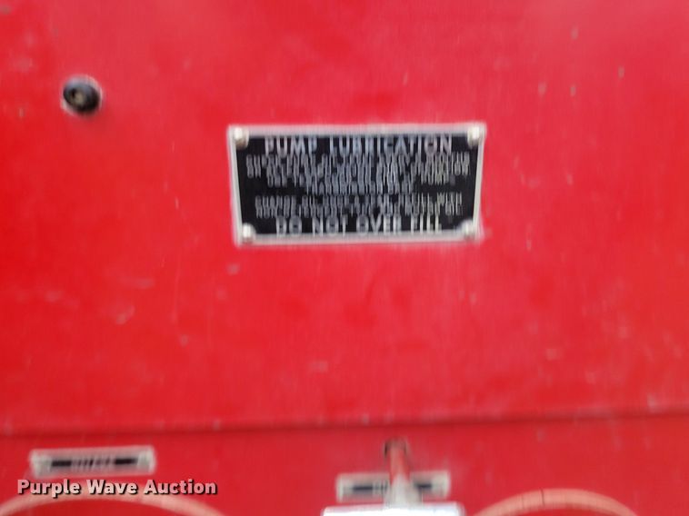 image for item NZ9886 1962 International  Loadstar 1700 pumper fire truck