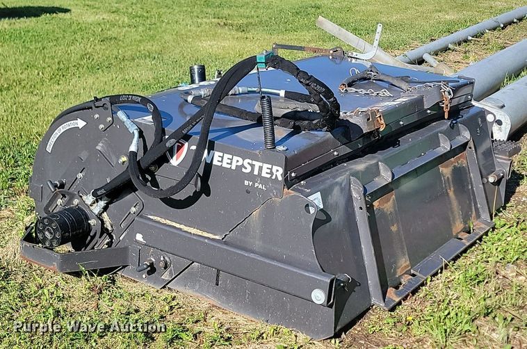 image for item NZ9893 2017 Paldin Sweep Step skid steer sweeper