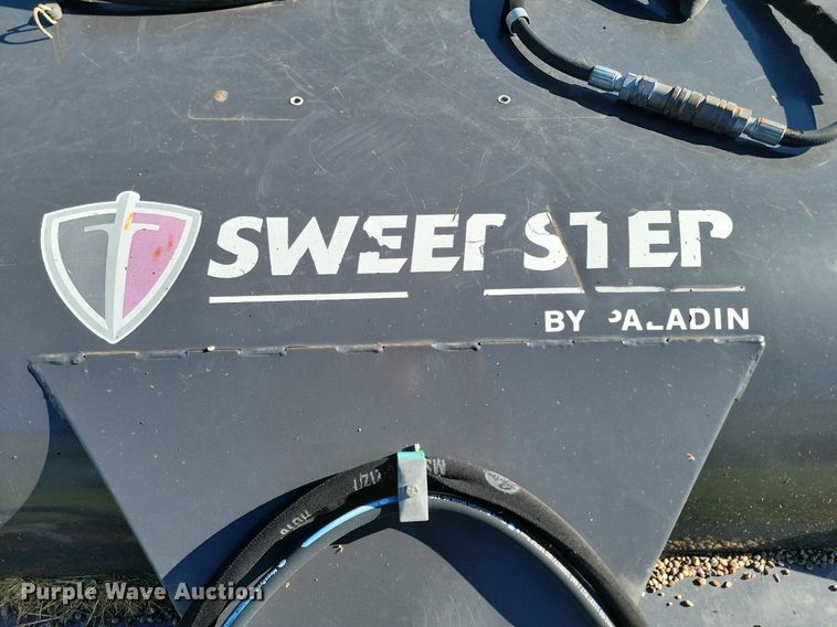 image for item NZ9893 2017 Paldin Sweep Step skid steer sweeper