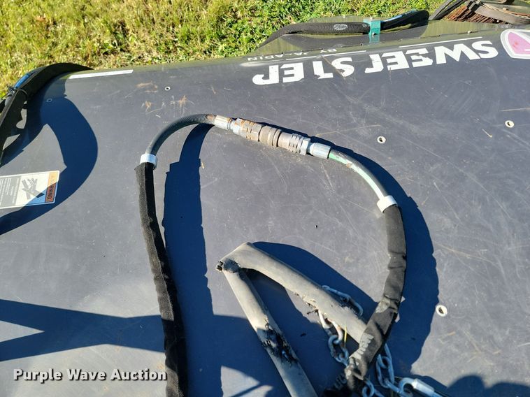 image for item NZ9893 2017 Paldin Sweep Step skid steer sweeper