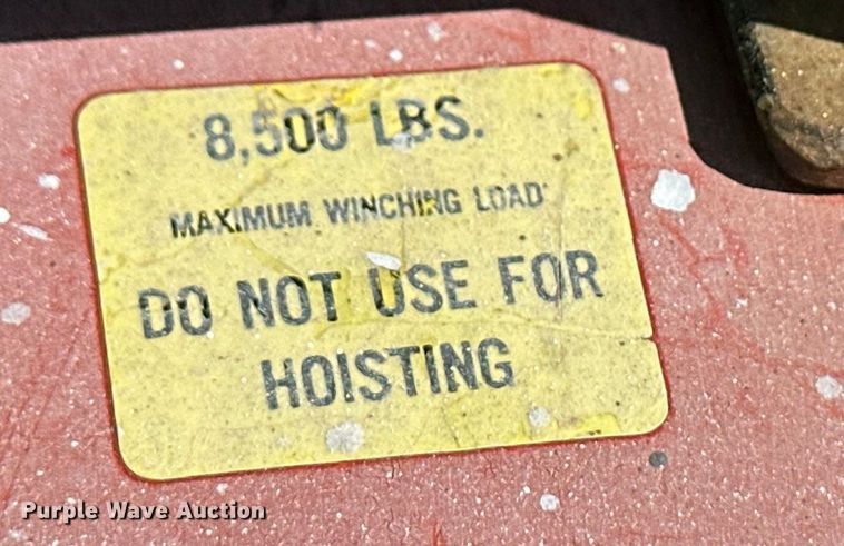 image for item OI9135 1974 Army Surplus winch truck