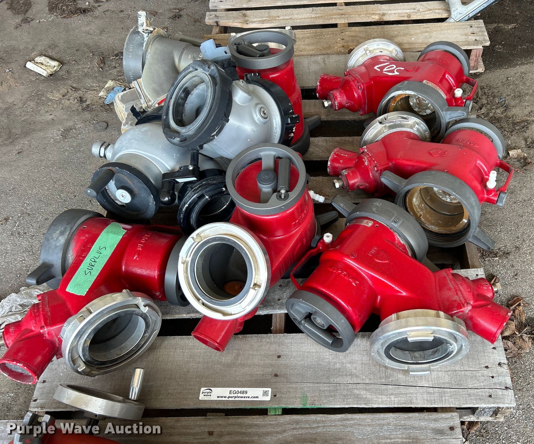 (9) intake relief valves in Tulsa, OK Item EG0489 for sale Purple Wave