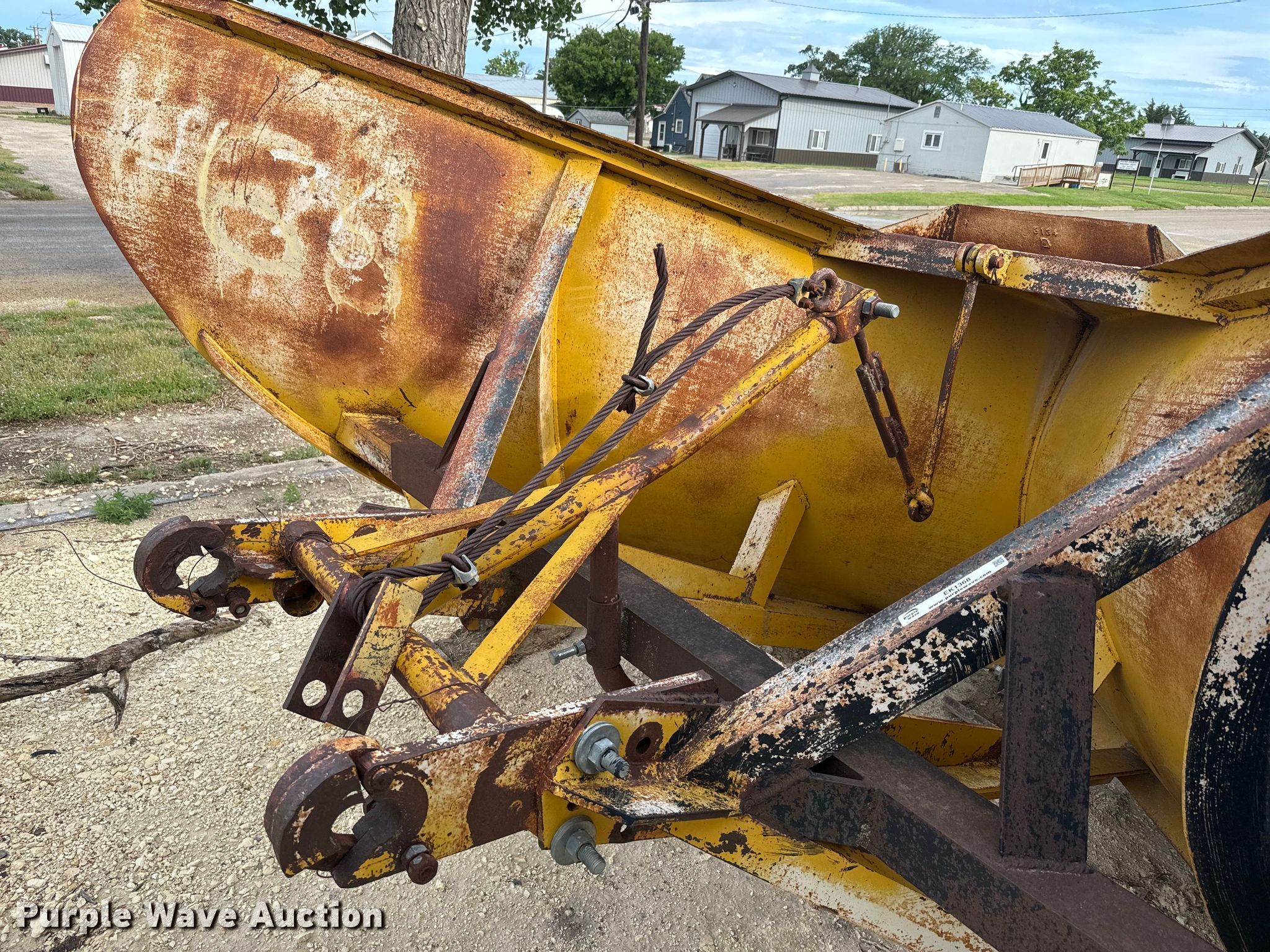 Balderson motor grader snow plow in Stockton, KS Item EK1368 for sale