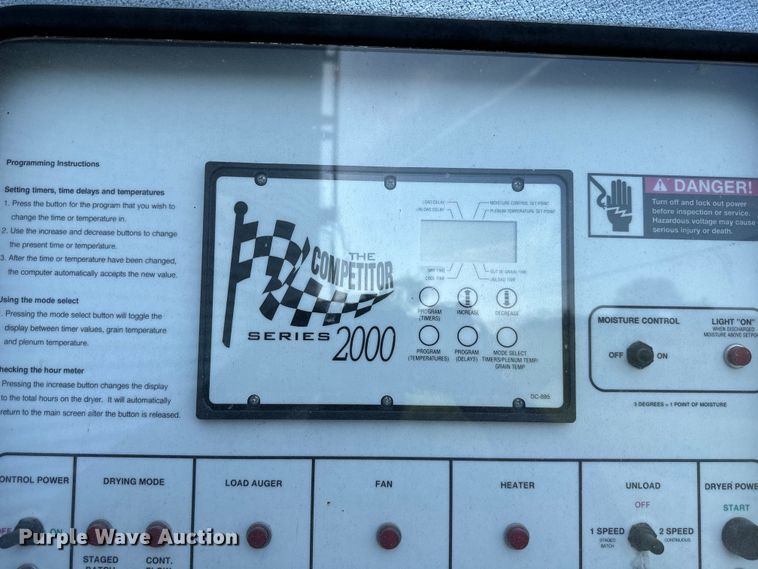 image for item DE2386 GSI Airstream 116 grain dryer