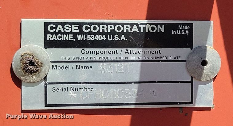 image for item DG0645 Case IH 8312T disc mower