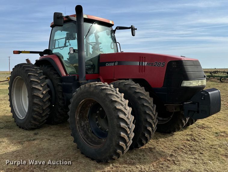 image for item DK6840 2003 Case IH MX285 MFWD tractor