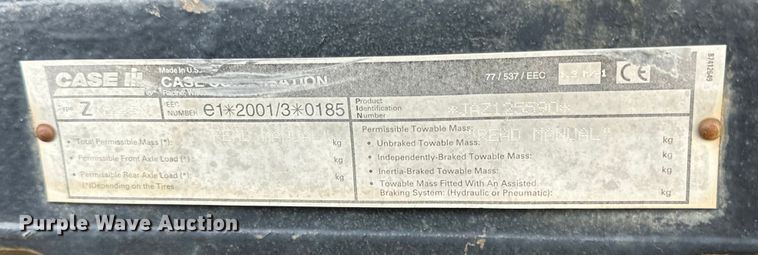 image for item DK6840 2003 Case IH MX285 MFWD tractor