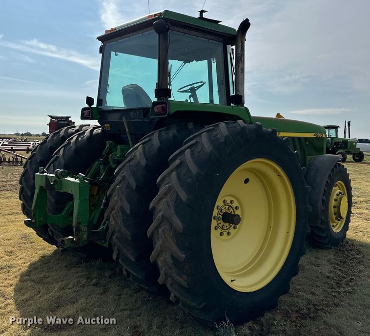 image for item DK6841 1992 John Deere 4960 MFWD tractor